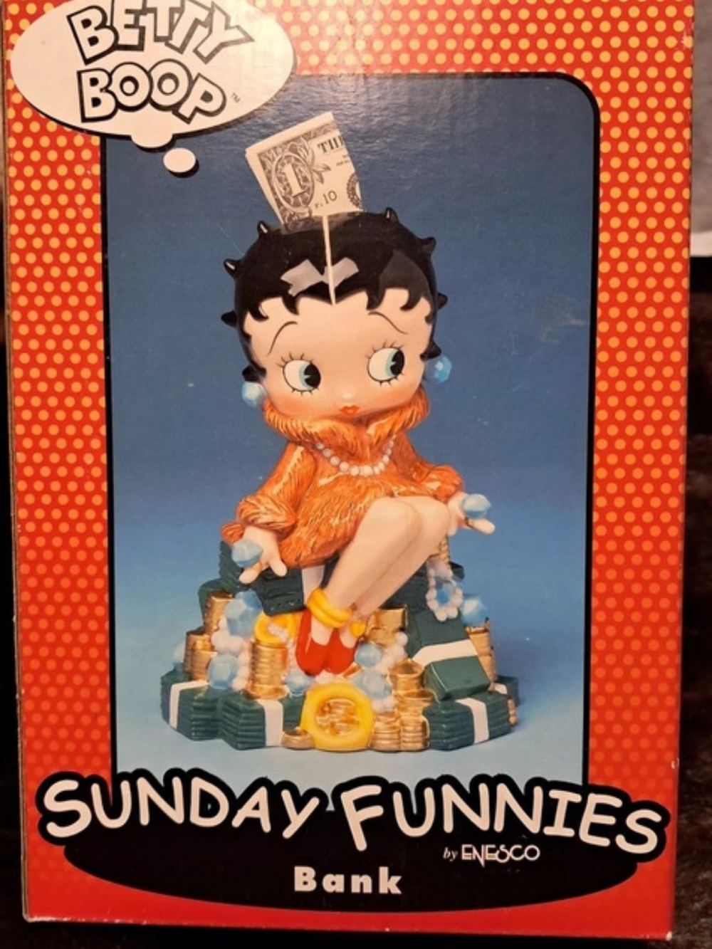 Enesco Betty Boop Sunday Funnies Bank